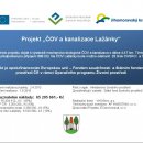 2013-2016 Výstavba kanalizace a ČOV Lažánky